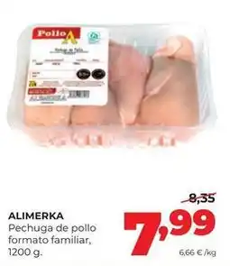 Alimerka Alimerka - pechuga de pollo formato familiar oferta