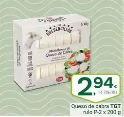 Supermercados Dani Tgt - queso de cabra rulo oferta