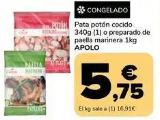 Supeco Apolo - pata potón cocido oferta