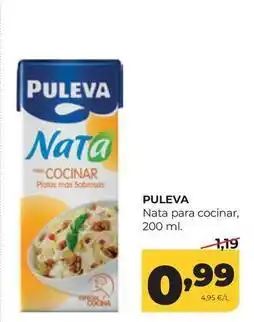 Alimerka Puleva - nata para cocinar oferta