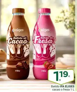 Supermercados Dani Ifa eliges - batido cacao o fresa oferta