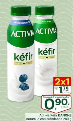 Supermercados Dani Danone - activia kefir oferta