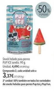 El Corte Inglés Snack - helado para perros oferta