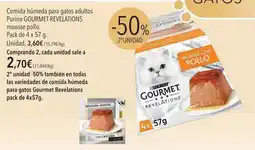 El Corte Inglés Purina - gourmet revelations oferta