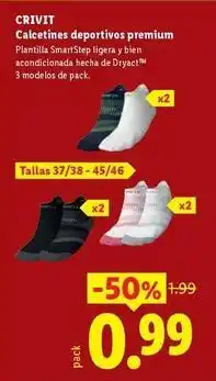 Ocine Crivit - calcetines deportivos premium oferta
