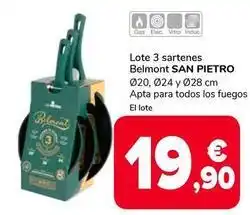 Supeco San pietro - sartenes belmont oferta