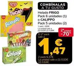 Supeco Algida - frigo helado oferta