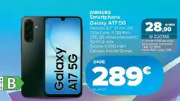 Carrefour Samsung - smartphone galaxy a17 5g oferta