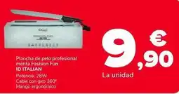 Supeco Id italian - plancha de pelo profesional menta fashion fun oferta