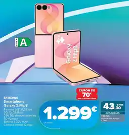 Carrefour Samsung - smartphone galaxy z flip8 oferta