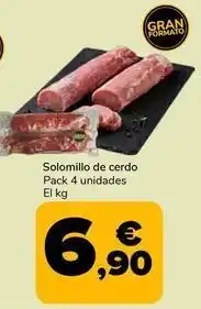 Supeco Solomillo de cerdo oferta