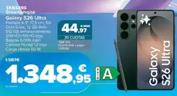 Carrefour Samsung - smartphone galaxy s26 ultra oferta