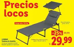 Ocine Livarno - tumbona de aluminio oferta