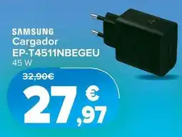 Carrefour Samsung - cargador ep-t4511nbegeu oferta