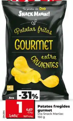 Dia Patates fregides gurmet Dia Snack Maniac oferta