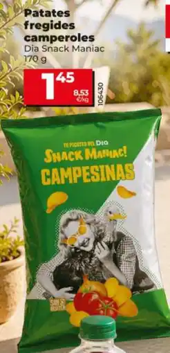 Dia Patates fregides camperoles Dia Snack Maniac oferta