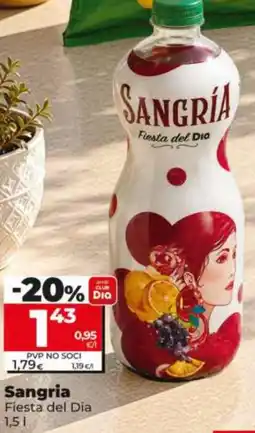 Dia Sangria Fiesta del Dia oferta