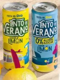 Dia Còctel negre d'estiu gust llimona/sense alcohol Fiesta del Dia llauna oferta