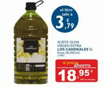 Cash Ecofamilia Los Candeales Aceite Oliva Virgen Extra 5l oferta