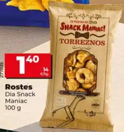 Dia Rostes Dia Snack Maniac oferta