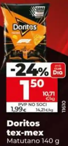 Dia Doritos tex-mex Matutano oferta