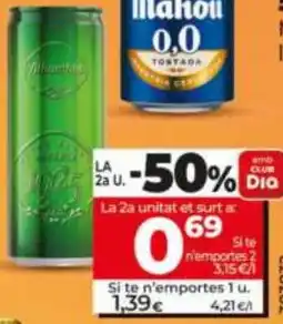 Dia Cervesa especial 1925 Alhambra llauna oferta