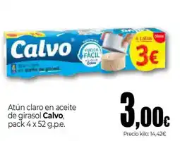 Unide Market CALVO Atún claro en aceite de girasol oferta