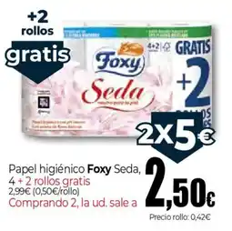 Unide Market FOXY SEDA Papel higiénico oferta