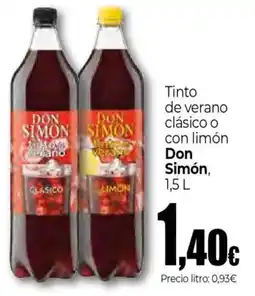 Unide Market DON SIMÓN Tinto de verano clásico o con limón oferta