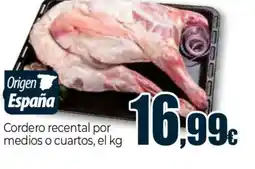 Unide Market Cordero recental por medios o cuartos oferta