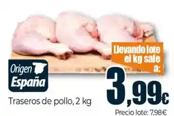 Unide Market Traseros de pollo oferta