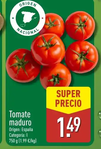 ALDI Tomate maduro oferta