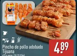 ALDI Pincho de pollo adobado Tijuana oferta