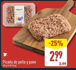 ALDI Picada de pollo y pavo oferta