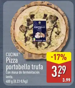 ALDI CUCINA Pizza portobello trufa oferta