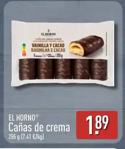 ALDI EL HORNO Cañas de crema oferta