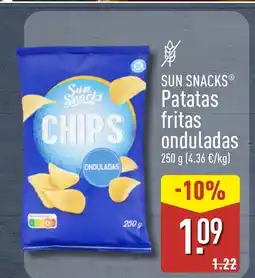 ALDI SUN SNACKS Patatas fritas onduladas oferta