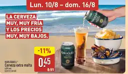ALDI KARLSQUELL Cerveza extra malta oferta