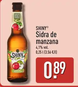 ALDI SHINY Sidra de manzana oferta