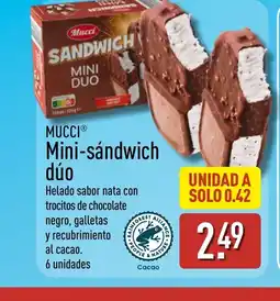 ALDI MUCCI Mini-sándwich dúo oferta