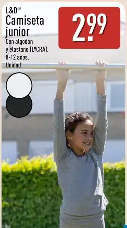 ALDI L&D Camiseta junior oferta