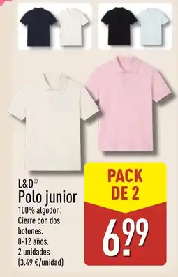 ALDI L&D Polo junior oferta