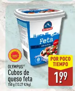 ALDI OLYMPUS Cubos de queso feta oferta