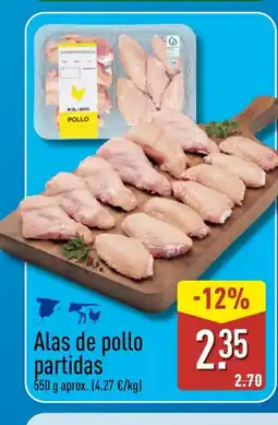 ALDI Alas de pollo partidas oferta
