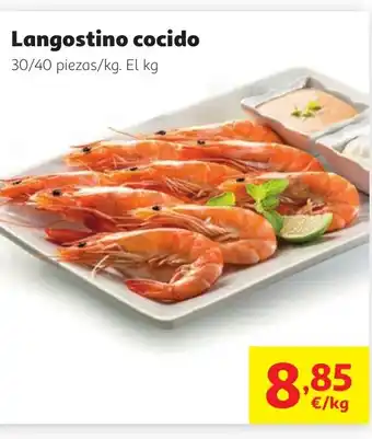 Langostino cocido