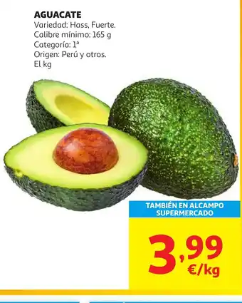 Alcampo Aguacate oferta