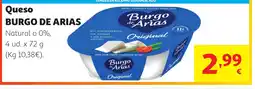 Alcampo BURGO DE ARIAS Queso oferta