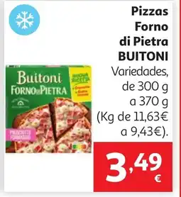 Alcampo BUITONI Pizzas Forno di Pietra oferta