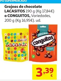 Alcampo LACASITOS Grajeas de chocolate oferta