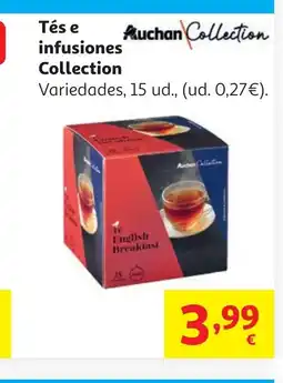 Alcampo Tés e infusiones Collection oferta